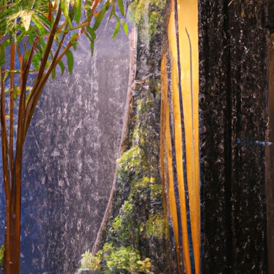 Decoração de cortina de chuva interna